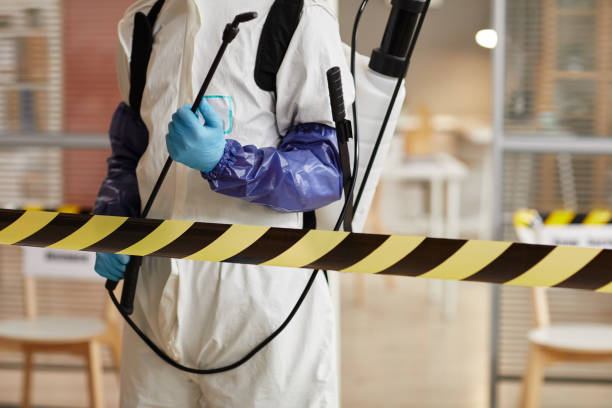 Professional Blood Cleanup technician working in Corcoran, MN